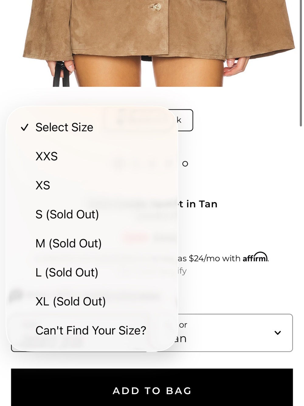 Women's Tan Suede-Look Bermuda Shorts
